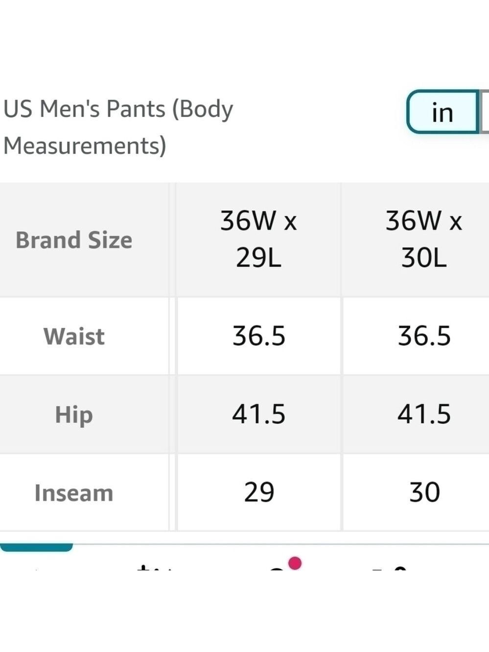 Goodthread Men's Athletic-Fit 5-Pocket Comfort Chino Pants NWT Size 36W X 34L - Picture 11 of 11